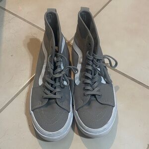 Vans Gray High-Top Sneakers